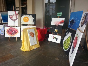 "ARTE SOTTO I PORTICI 2014" Piazza San Carlo, Turin