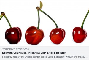 EAT WITH YOUR EYES - INTERVIEW WITH A FOOD PAINTER
